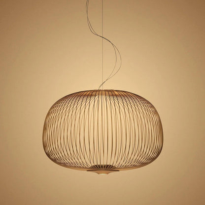 Lightweight Spokes Shaped Pendant Lamp