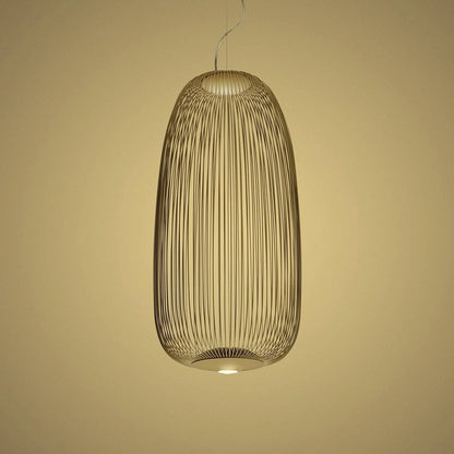 Lightweight Spokes Shaped Pendant Lamp
