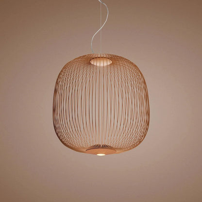 Lightweight Spokes Shaped Pendant Lamp