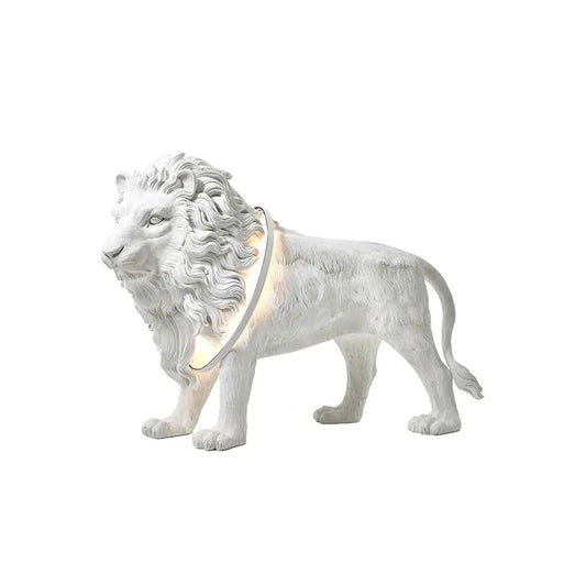 Lion Statue Floor Lamp - Nuvé