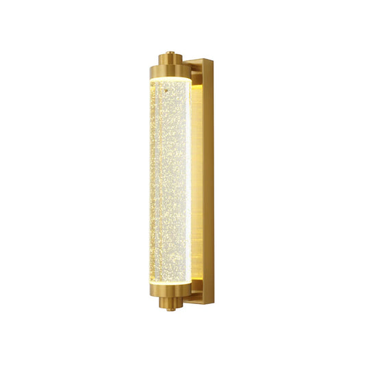 Long Tube Bubble Crystal Wall Lamp - Nuvé