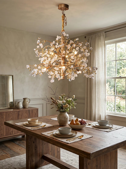 Lorna Berry Branch Shape Glass Chandelier