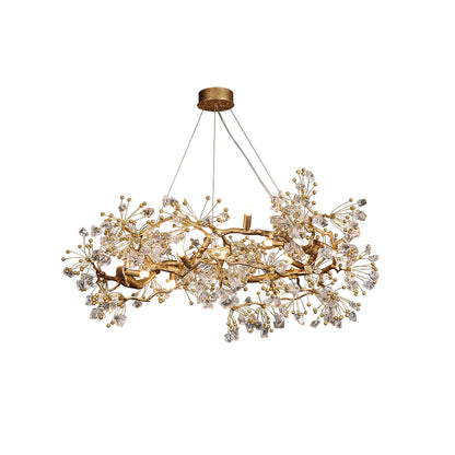 Lorna Berry Branch Shape Glass Chandelier - Nuvé