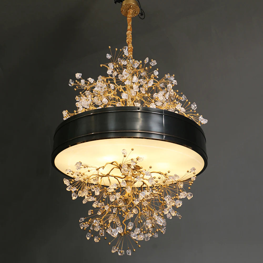 Lorna Berry Branch Shape Glass Chandelier - Nuvé