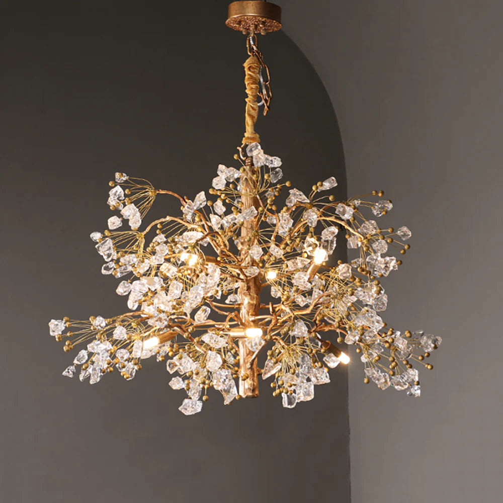 Lorna Berry Branch Shape Glass Chandelier - Nuvé