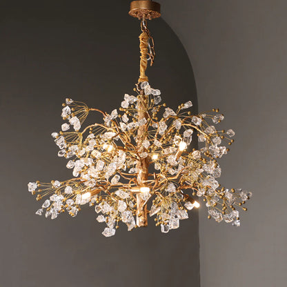 Lorna Berry Branch Shape Glass Chandelier