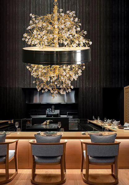 Lorna Berry Branch Shape Glass Chandelier - Nuvé