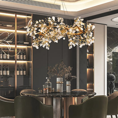 Lorna Berry Branch Shape Glass Chandelier - Nuvé