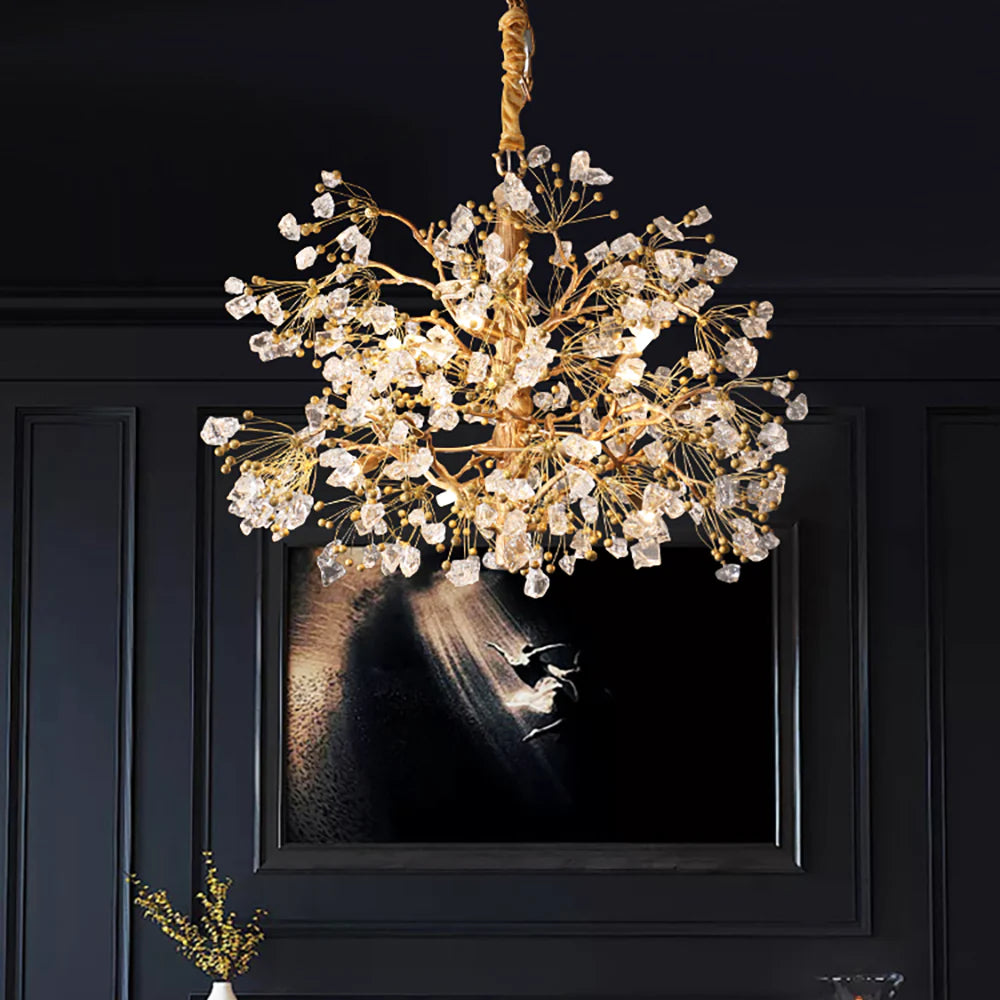 Lorna Berry Branch Shape Glass Chandelier - Nuvé