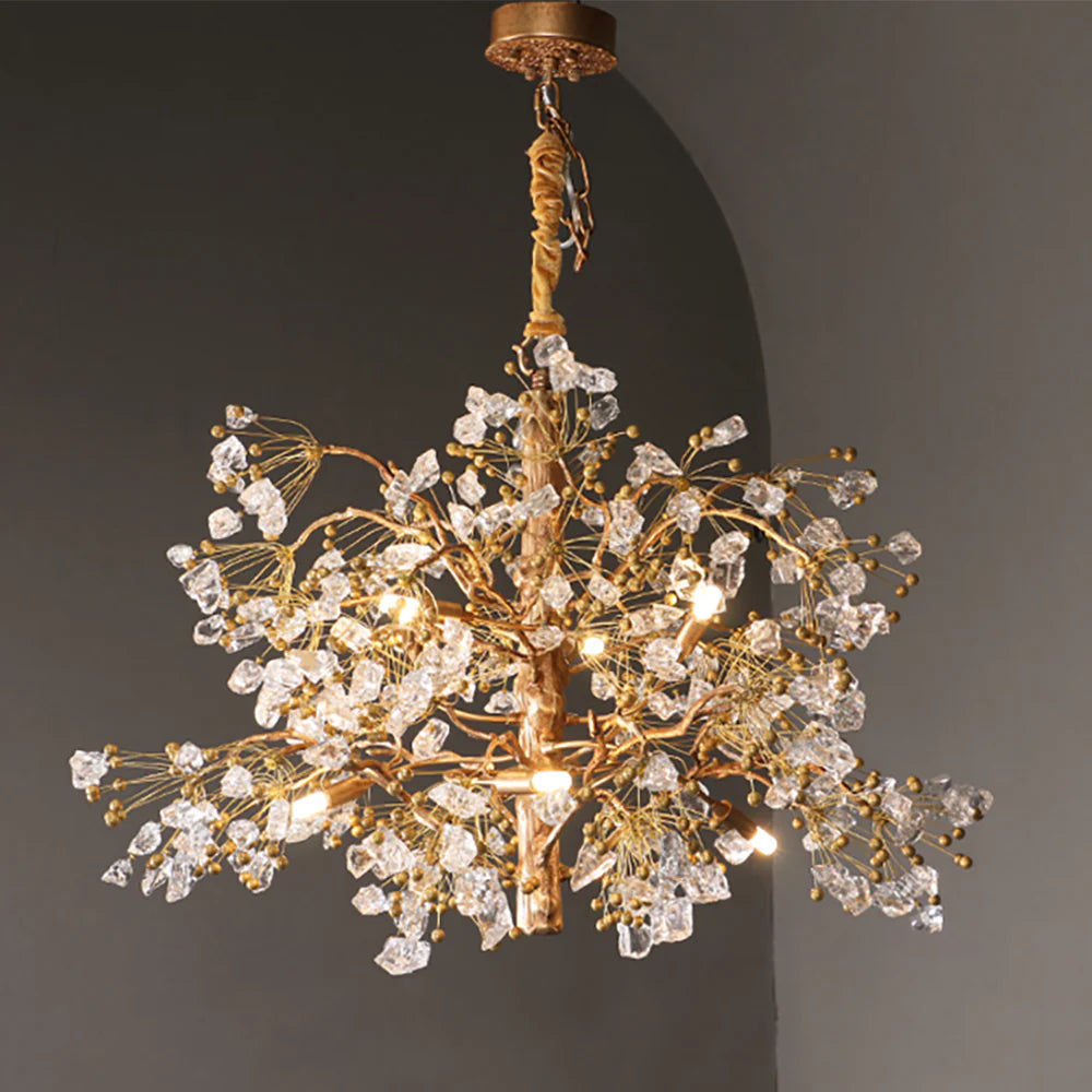 Lorna Berry Branch Shape Glass Chandelier - Nuvé