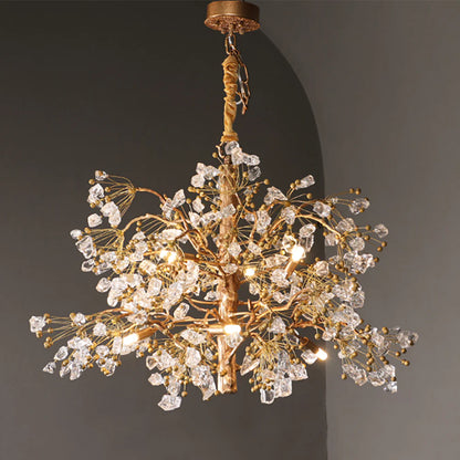 Lorna Berry Branch Shape Glass Chandelier - Nuvé