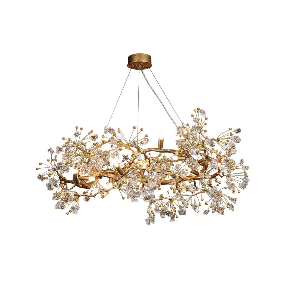 Lorna Berry Branch Shape Glass Chandelier - Nuvé