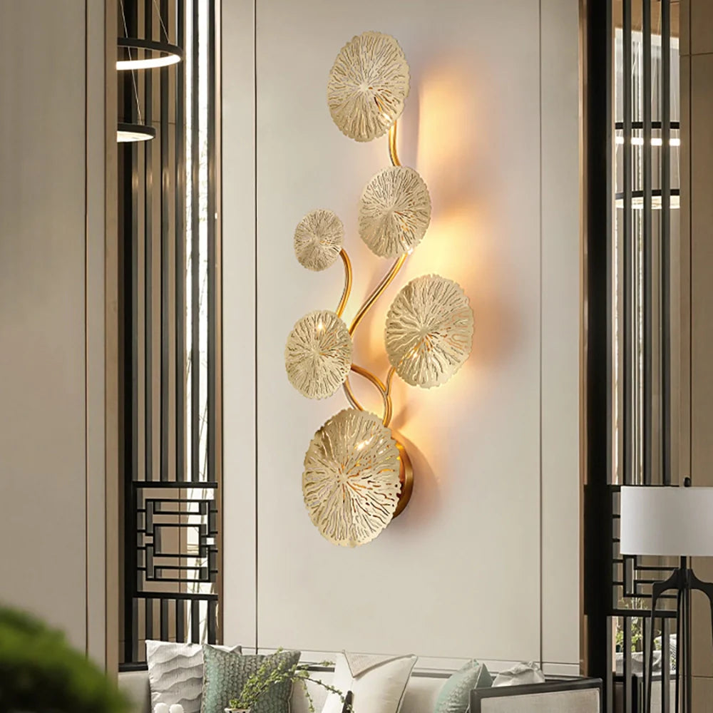 Lotus Leaf Wall Sconce - Nuvé
