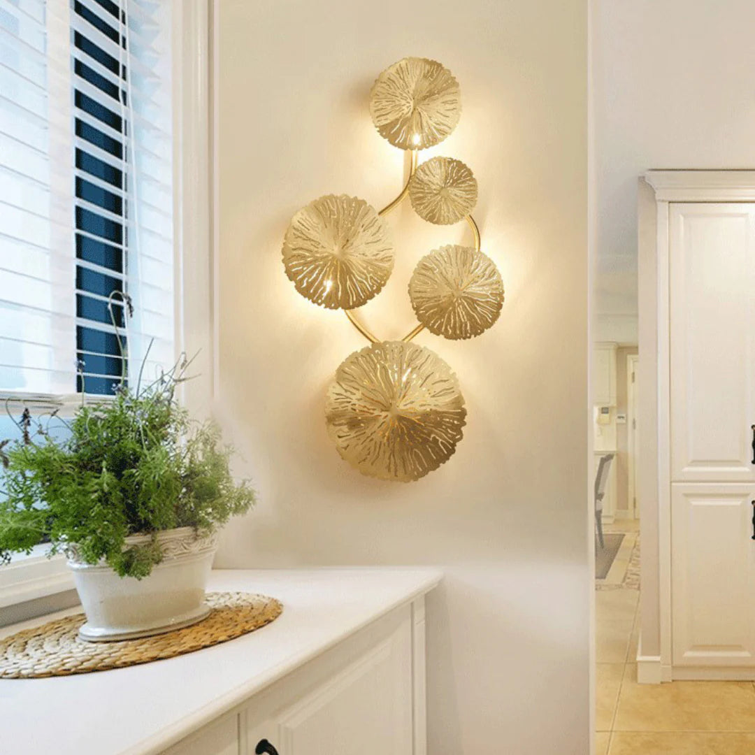 Lotus Leaf Wall Sconce - Nuvé