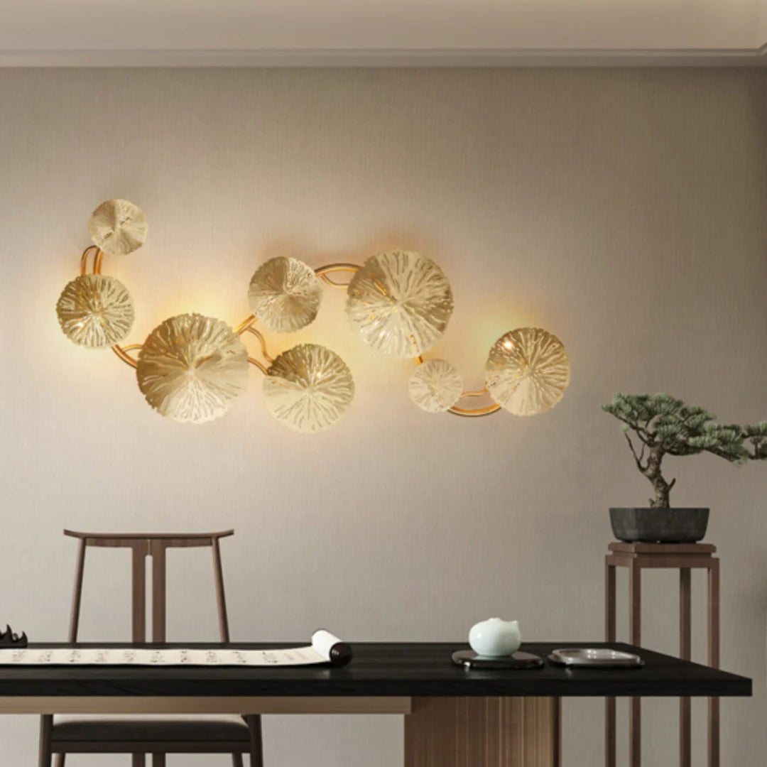 Lotus Leaf Wall Sconce - Nuvé