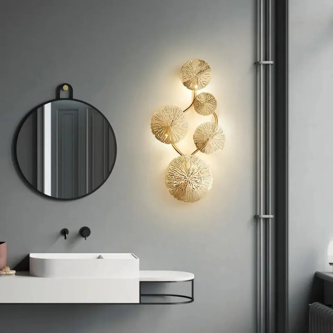Lotus Leaf Wall Sconce - Nuvé