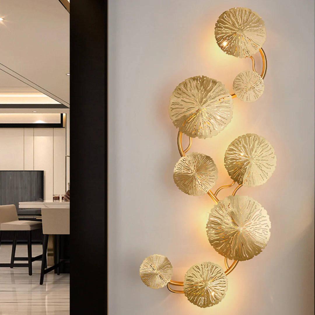 Lotus Leaf Wall Sconce - Nuvé