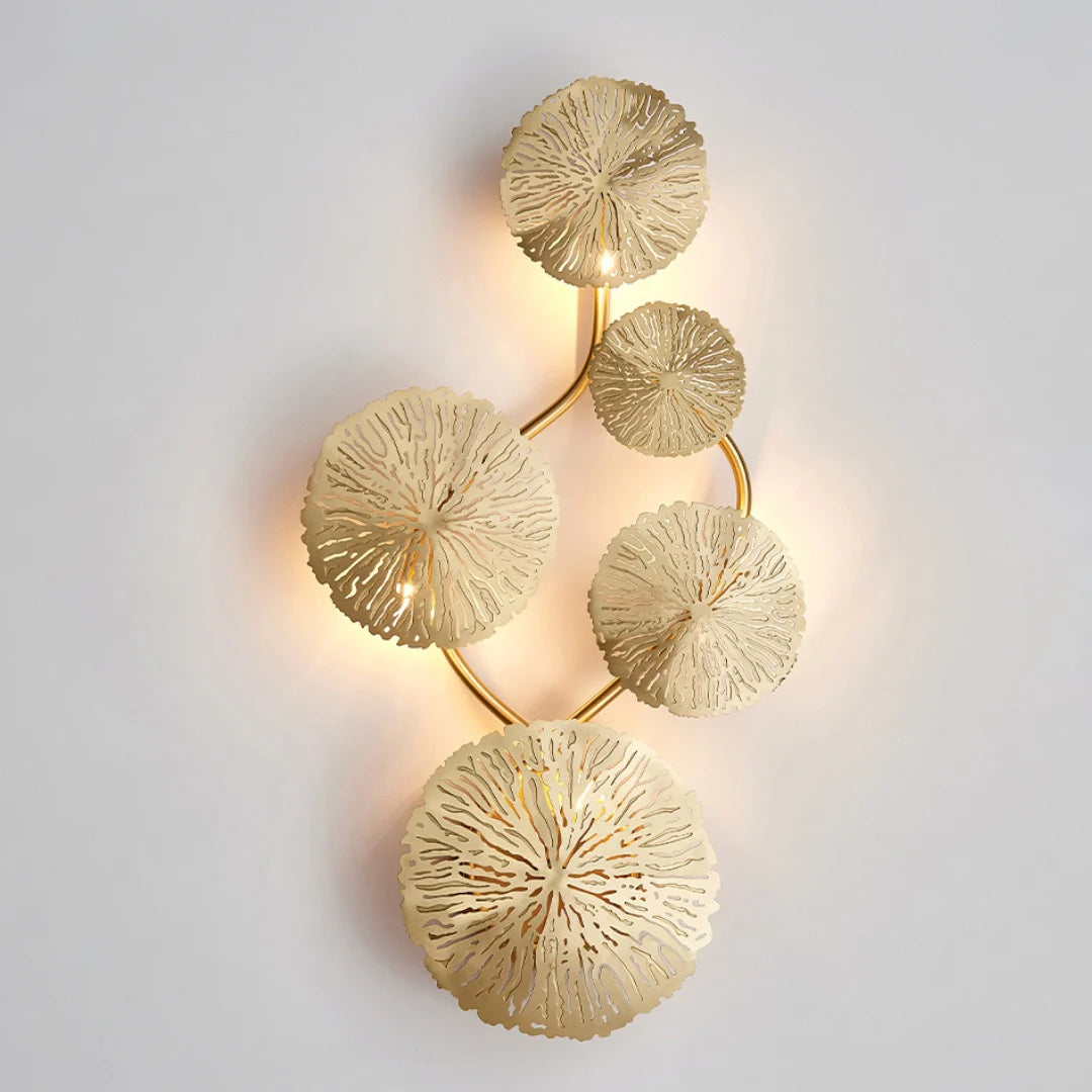 Lotus Leaf Wall Sconce - Nuvé