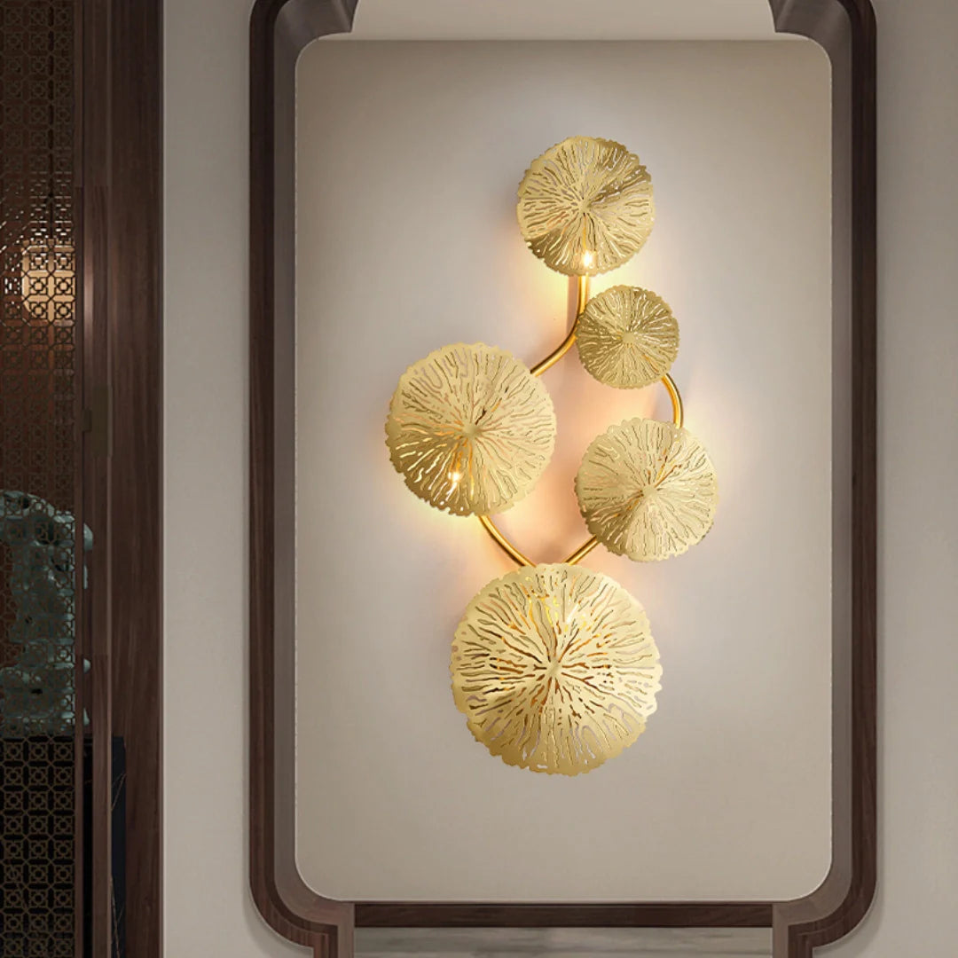Lotus Leaf Wall Sconce - Nuvé