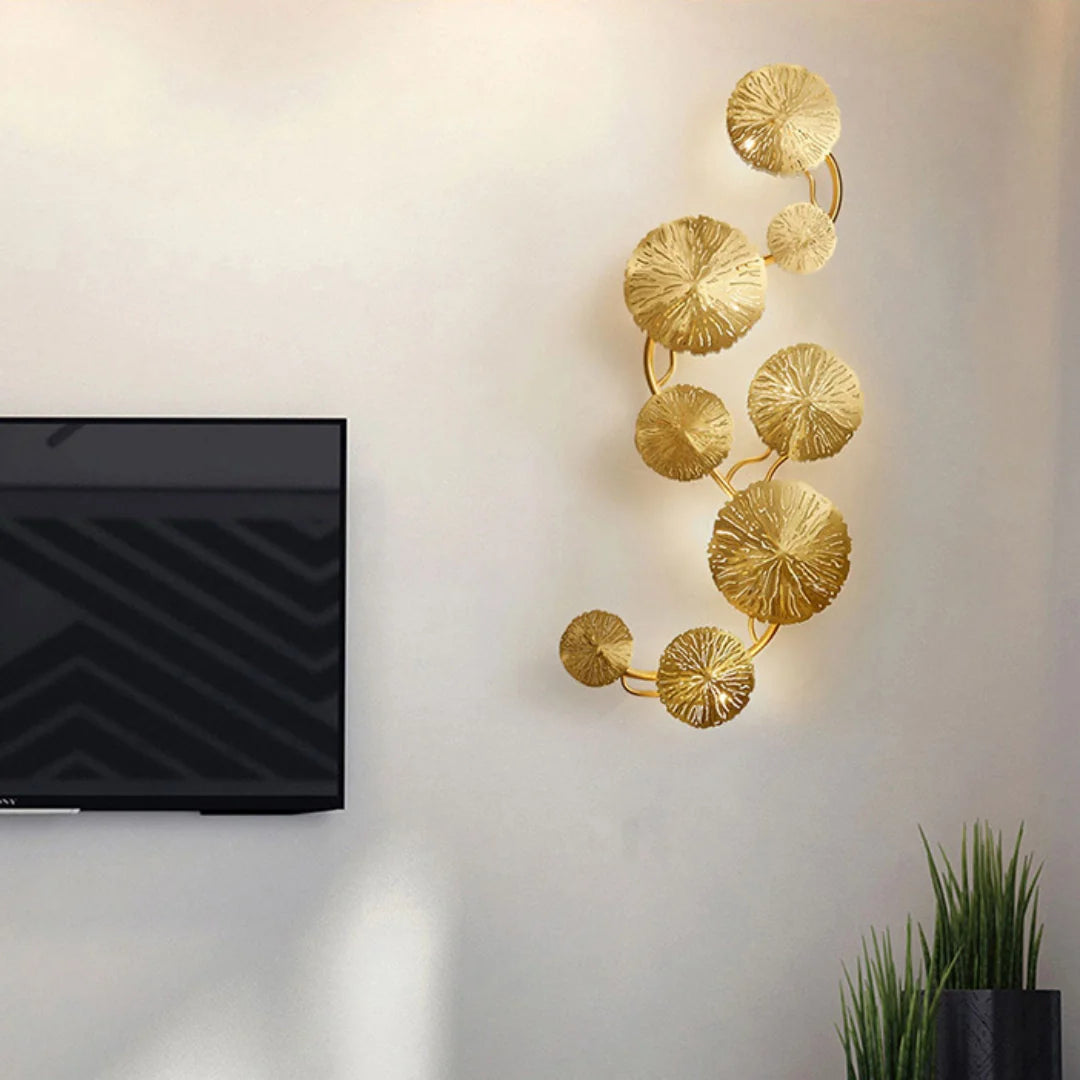 Lotus Leaf Wall Sconce - Nuvé
