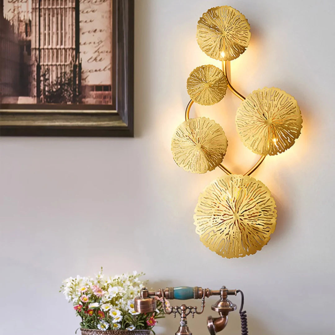 Lotus Leaf Wall Sconce - Nuvé