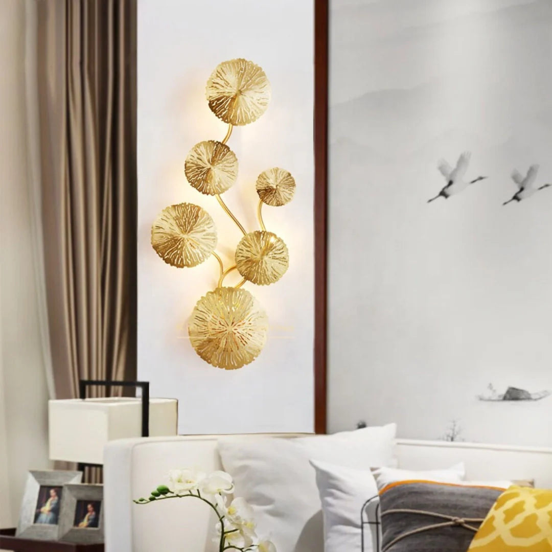 Lotus Leaf Wall Sconce - Nuvé