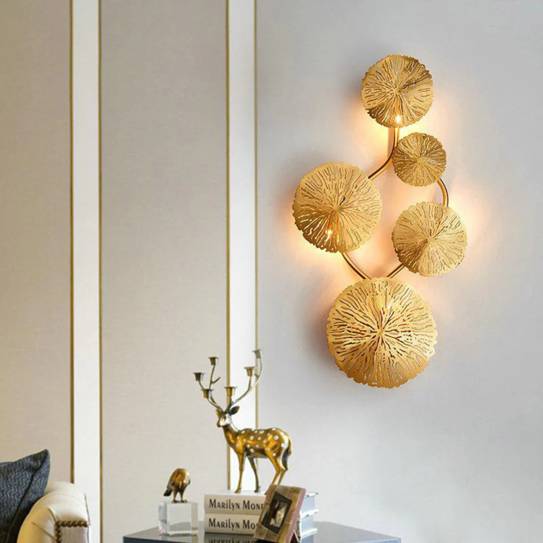 Lotus Leaf Wall Sconce - Nuvé