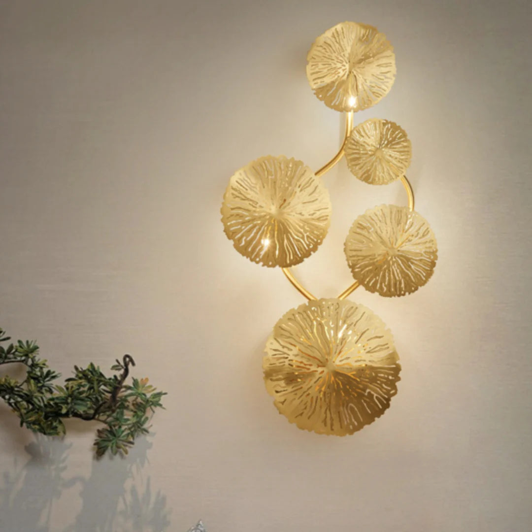 Lotus Leaf Wall Sconce - Nuvé