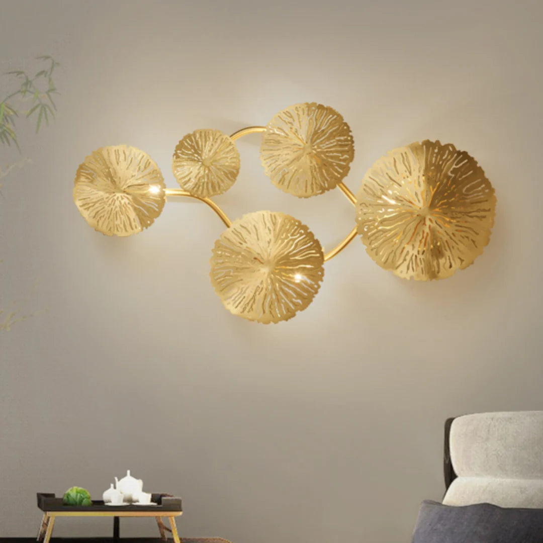 Lotus Leaf Wall Sconce - Nuvé