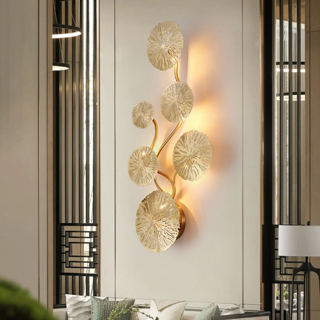 Lotus Leaf Wall Sconce - Nuvé