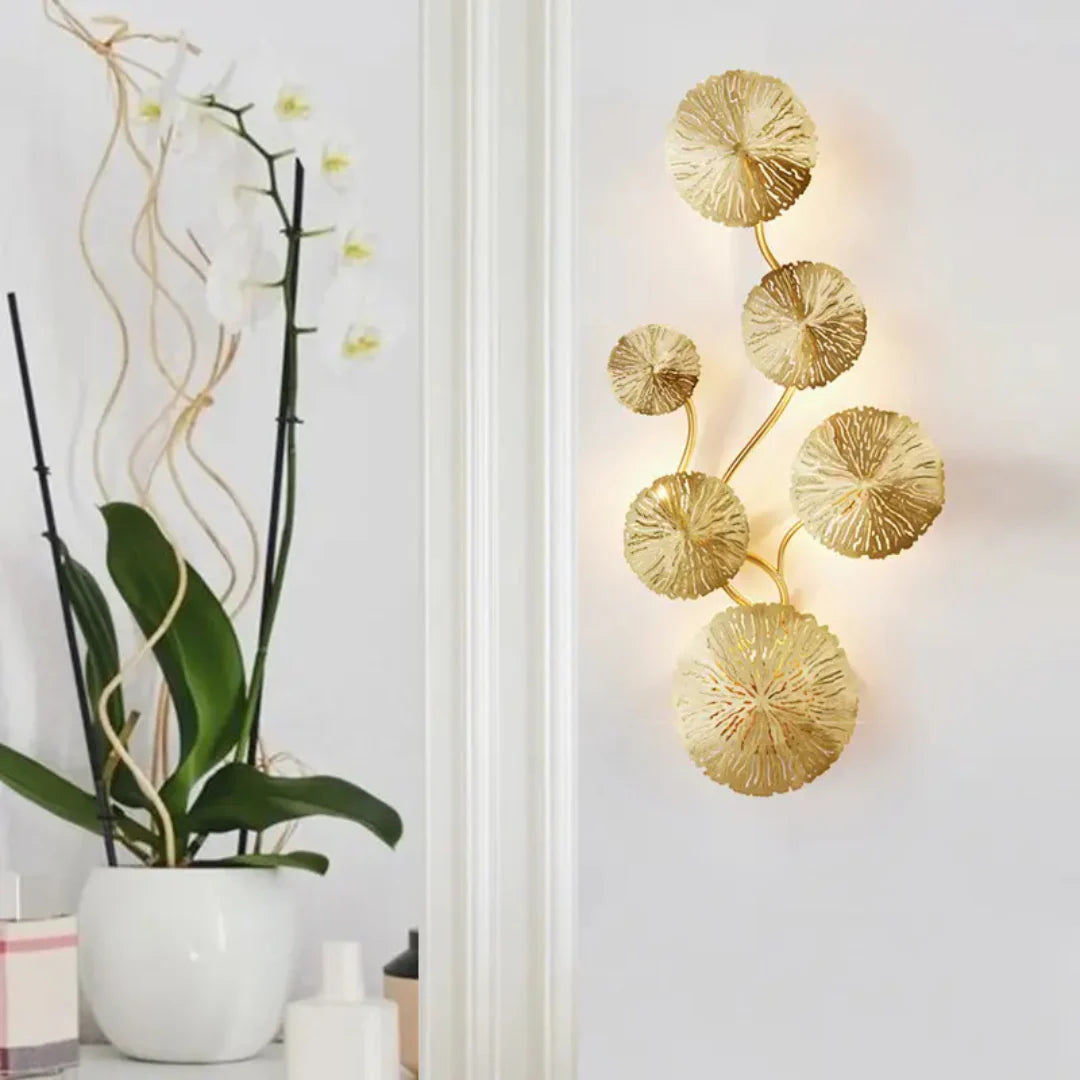Lotus Leaf Wall Sconce - Nuvé