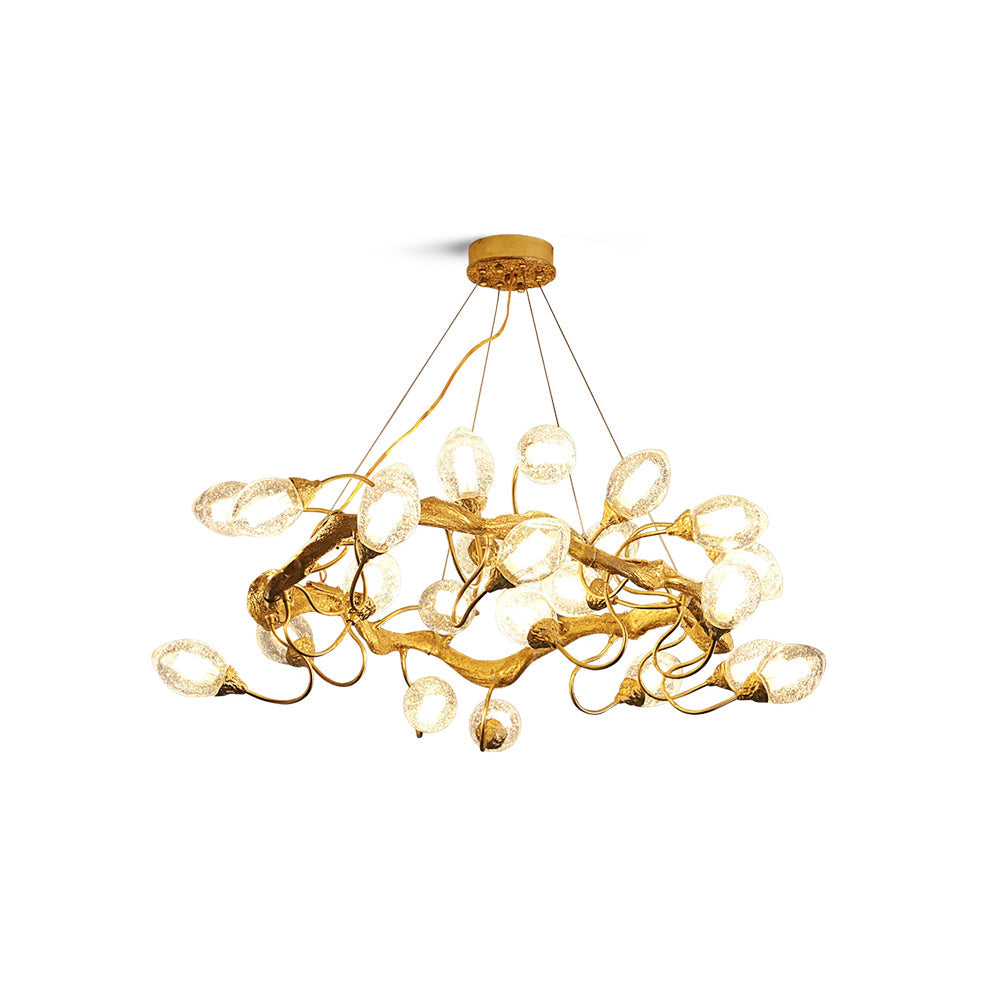 Lotus Brass Chandeliers - Nuvé