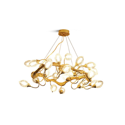Lotus Brass Chandeliers - Nuvé