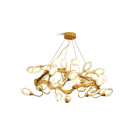 Lotus Brass Chandeliers - Nuvé