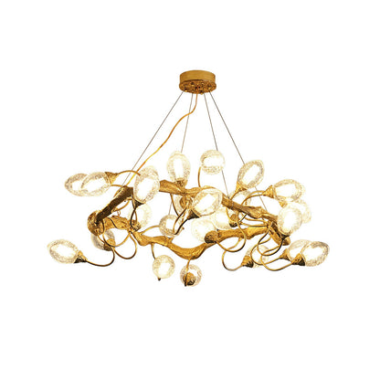 Lotus Brass Chandeliers - Nuvé