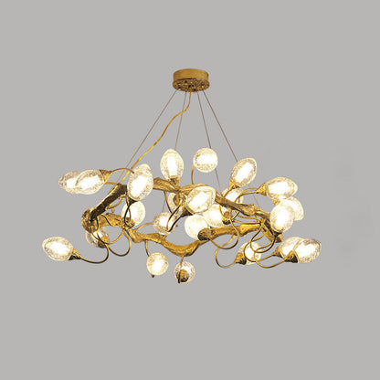 Lotus Brass Chandeliers - Nuvé