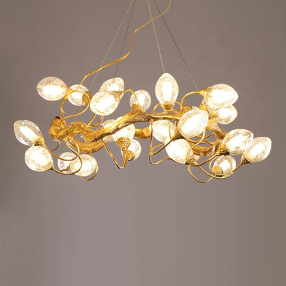 Lotus Brass Chandeliers - Nuvé