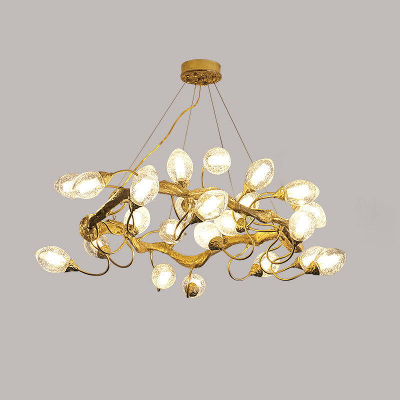 Lotus Brass Chandeliers - Nuvé