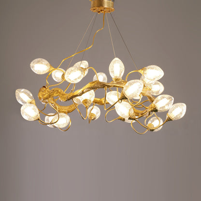 Lotus Brass Chandeliers - Nuvé