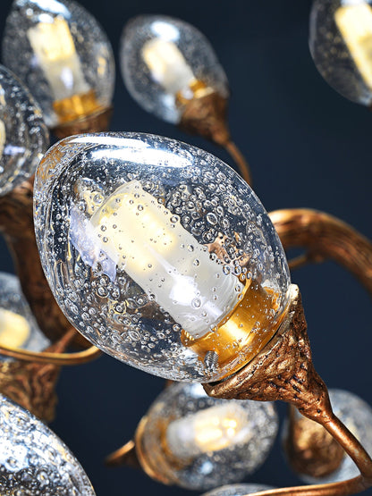 Lotus Brass Chandeliers - Nuvé