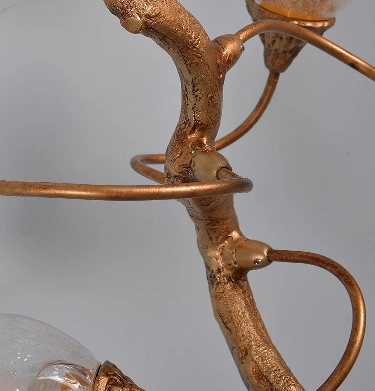 Lotus Brass Table Lamp - Nuvé