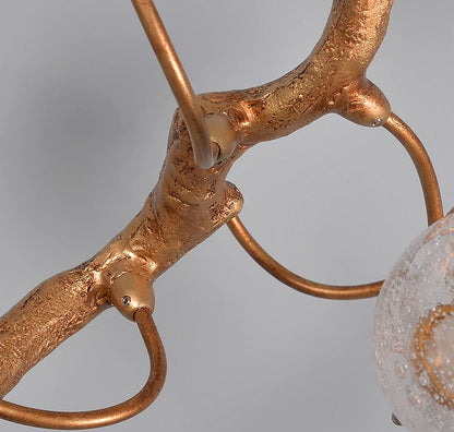 Lotus Brass Table Lamp - Nuvé