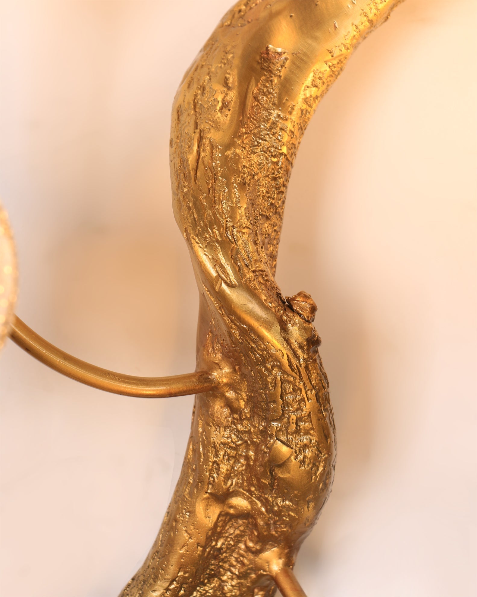 Lotus Brass Wall Lamp - Nuvé