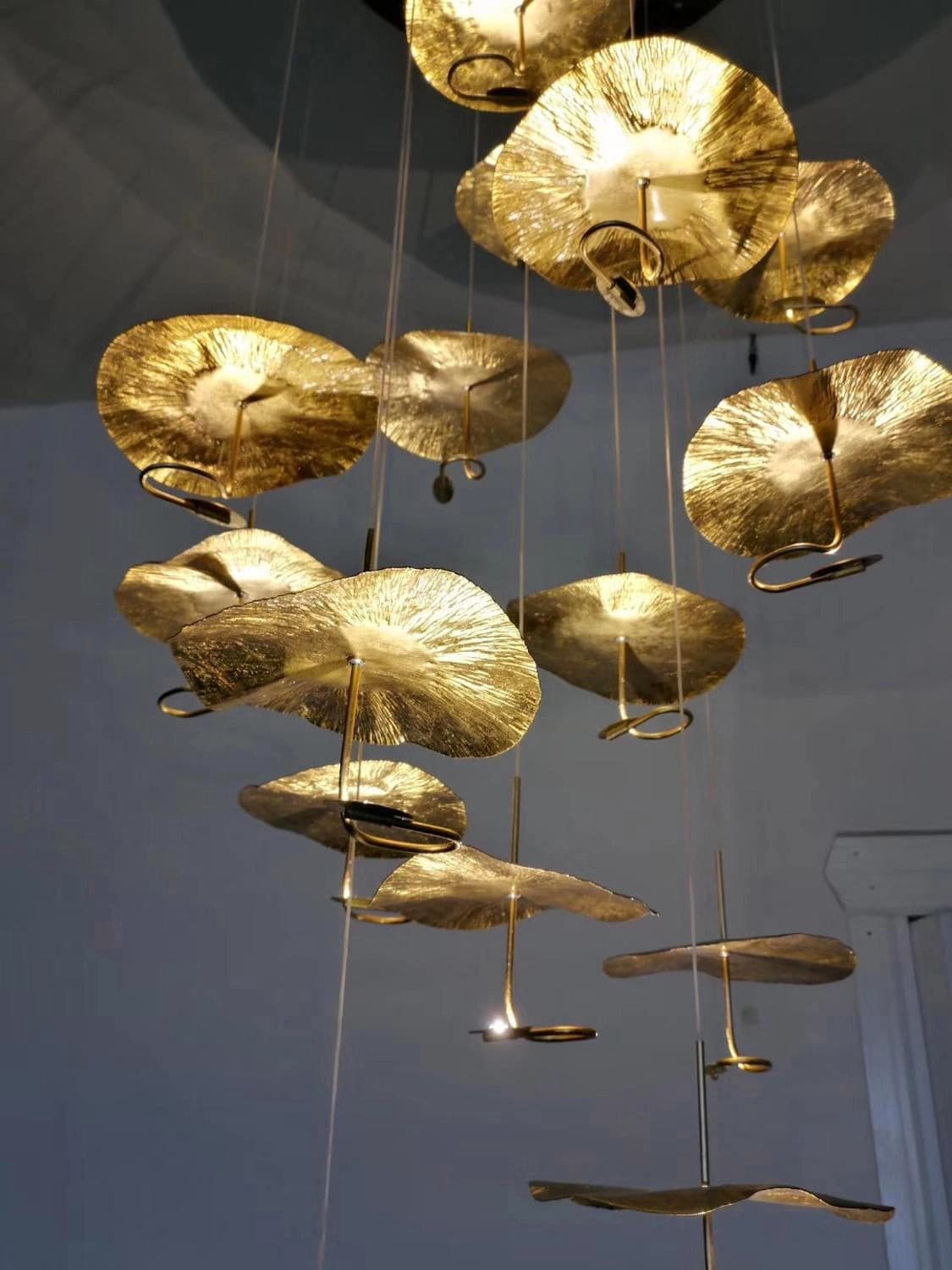 Lotus Leaf Chandelier - Nuvé