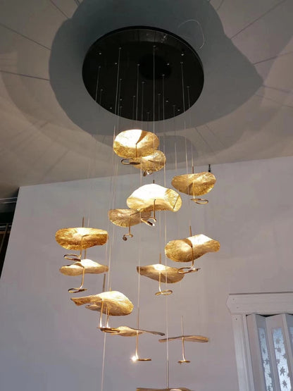 Lotus Leaf Chandelier