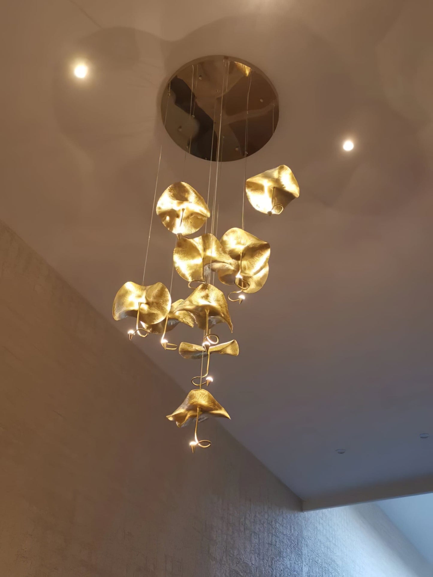 Lotus Leaf Chandelier - Nuvé