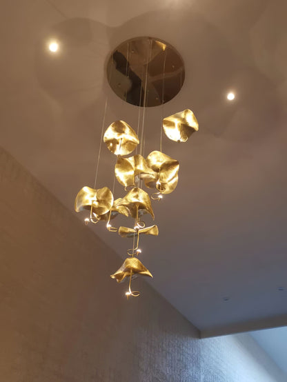 Lotus Leaf Chandelier - Nuvé