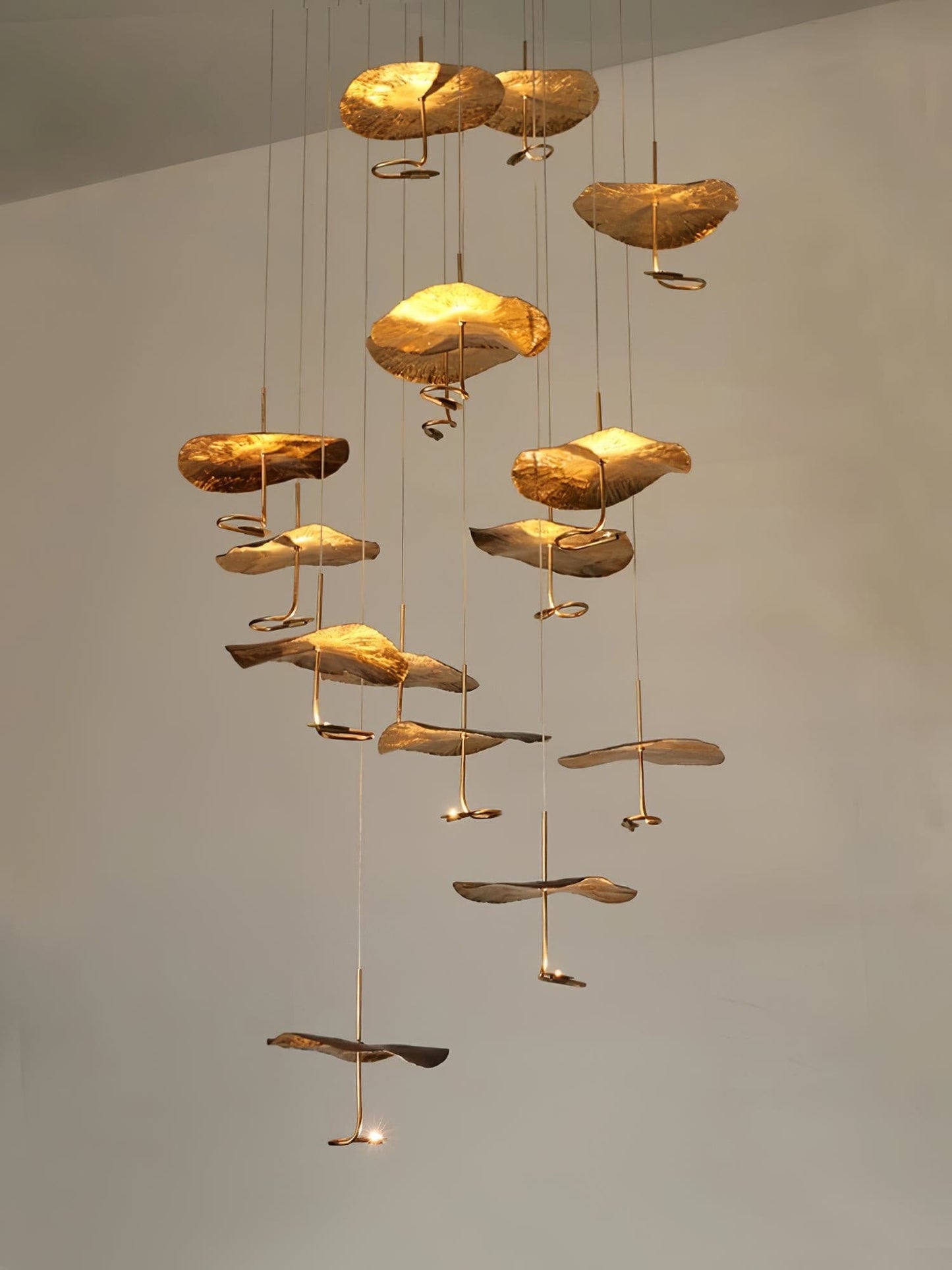 Lotus Leaf Chandelier - Nuvé