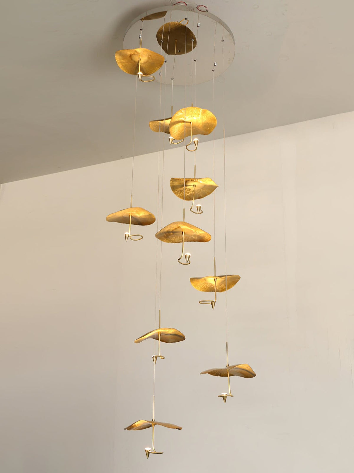 Lotus Leaf Chandelier