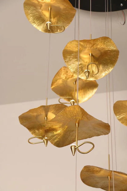 Lotus Leaf Chandelier